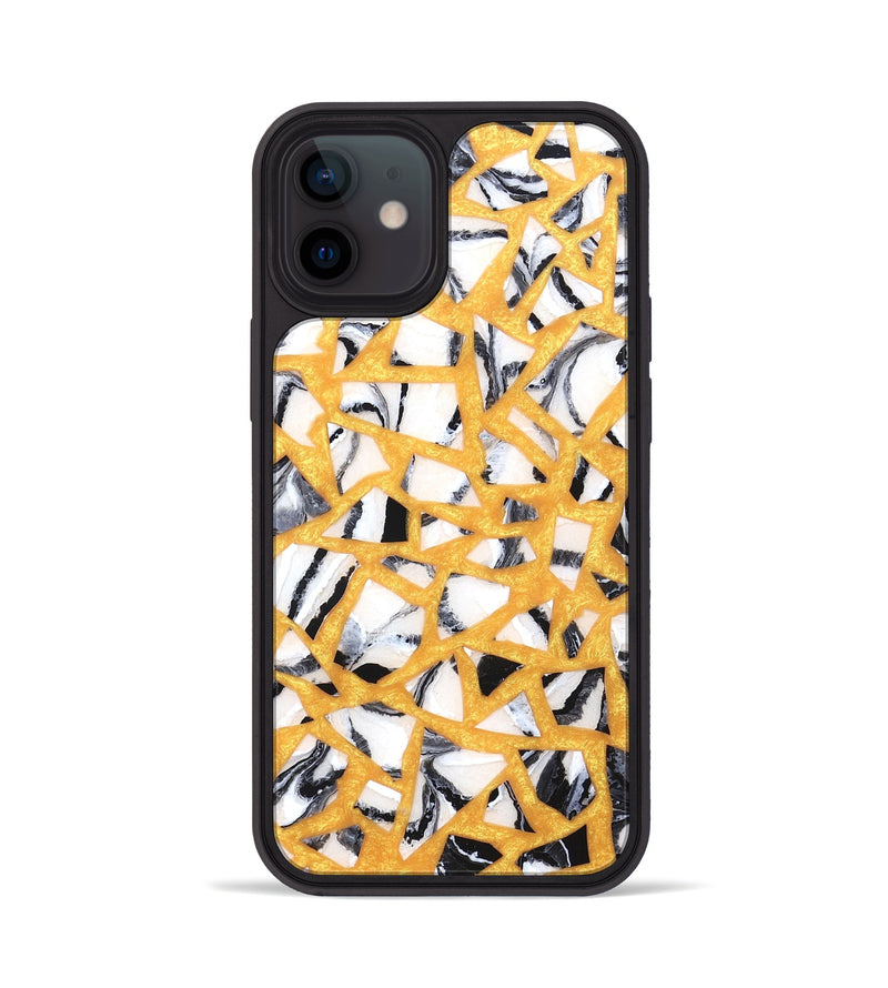 iPhone 12 ResinArt Phone Case - Jovanni (Stained Glass, 821773)