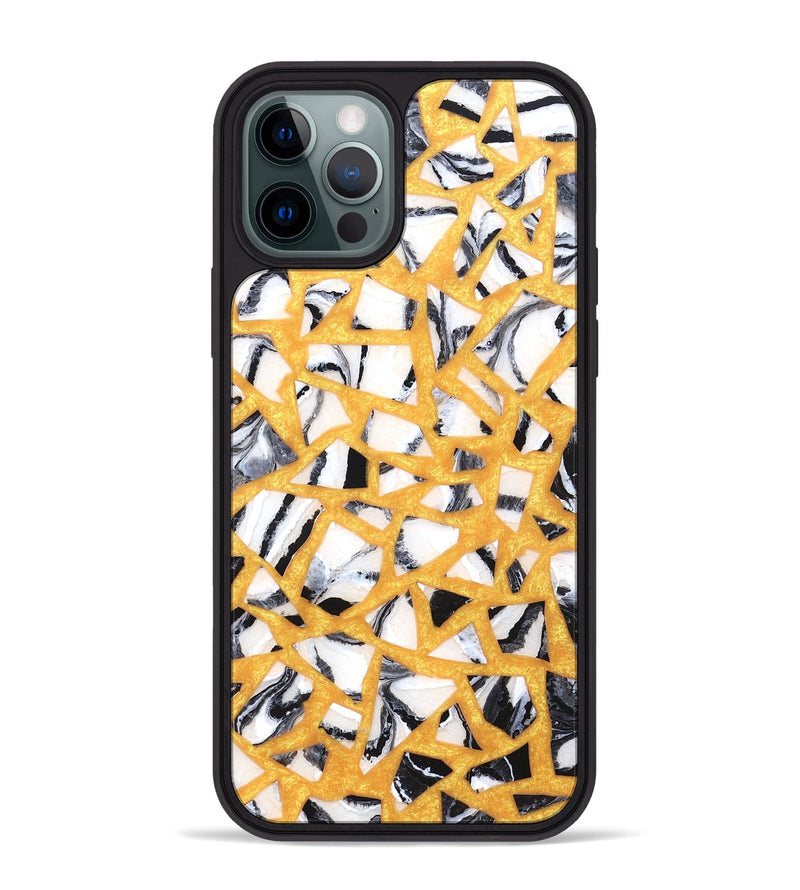 iPhone 12 Pro Max ResinArt Phone Case - Jovanni (Stained Glass, 821773)