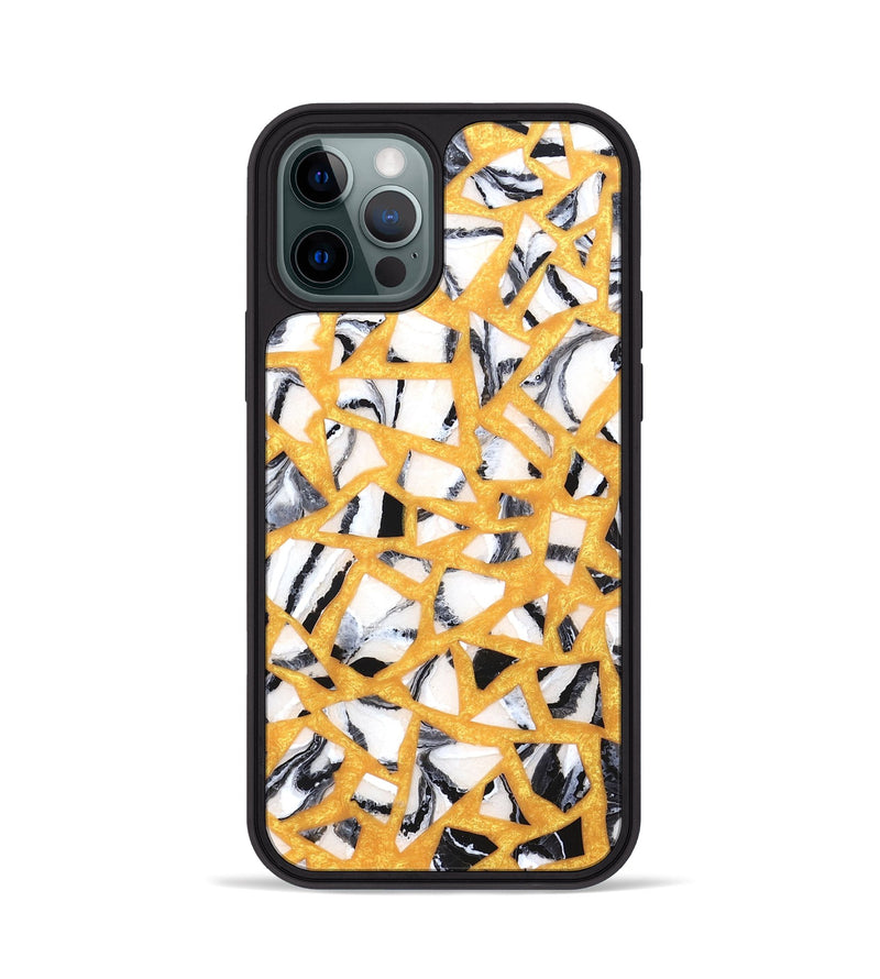 iPhone 12 Pro ResinArt Phone Case - Jovanni (Stained Glass, 821773)