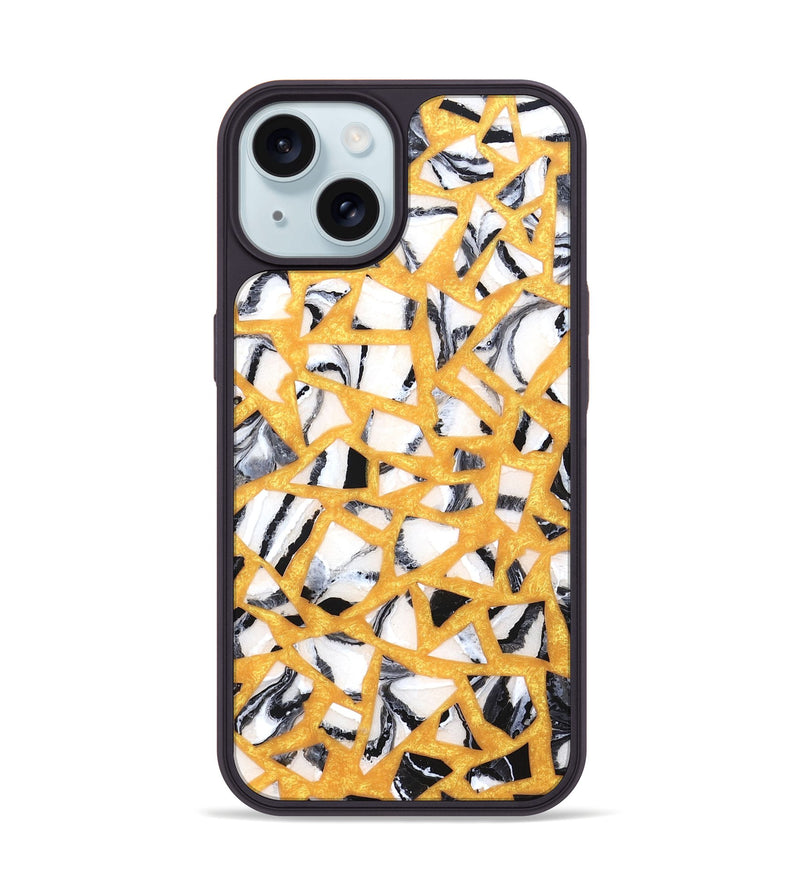 iPhone 15 ResinArt Phone Case - Jovanni (Stained Glass, 821773)
