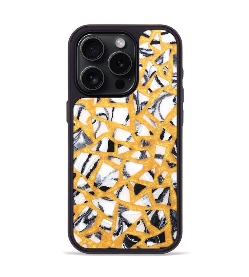 iPhone 15 Pro ResinArt Phone Case - Jovanni (Stained Glass, 821773)
