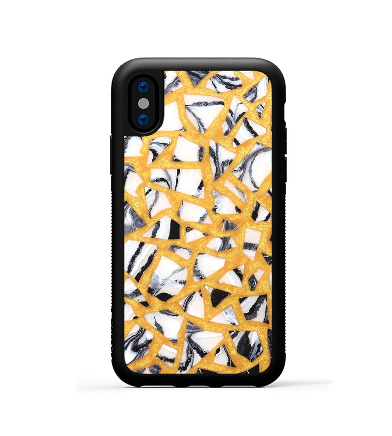 iPhone Xs ResinArt Phone Case - Jovanni (Stained Glass, 821773)
