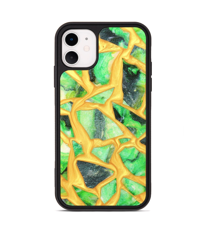 iPhone 11 ResinArt Phone Case - Josette (Stained Glass, 821777)