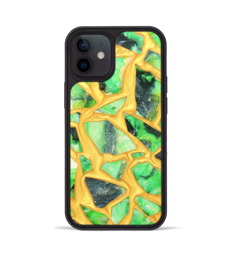 iPhone 12 ResinArt Phone Case - Josette (Stained Glass, 821777)