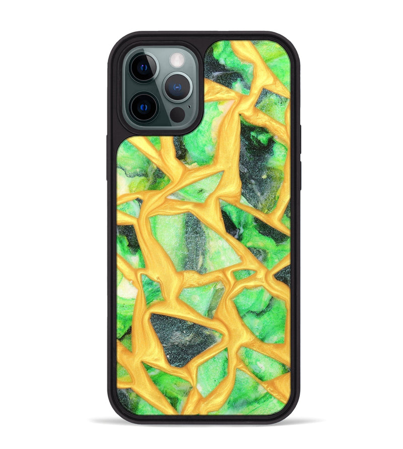 iPhone 12 Pro Max ResinArt Phone Case - Josette (Stained Glass, 821777)