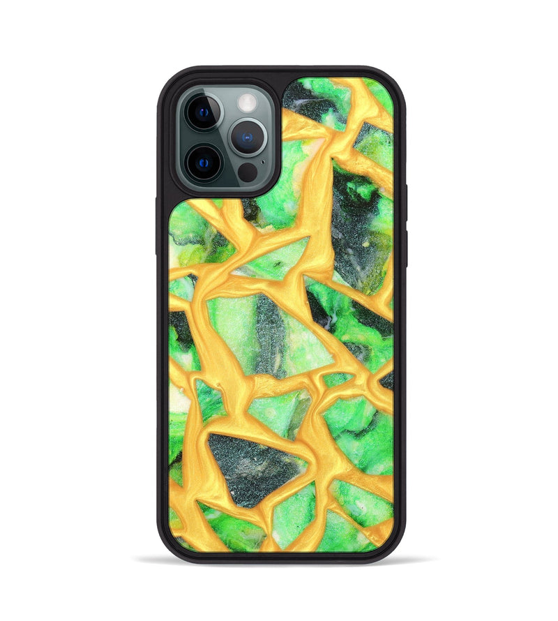 iPhone 12 Pro ResinArt Phone Case - Josette (Stained Glass, 821777)
