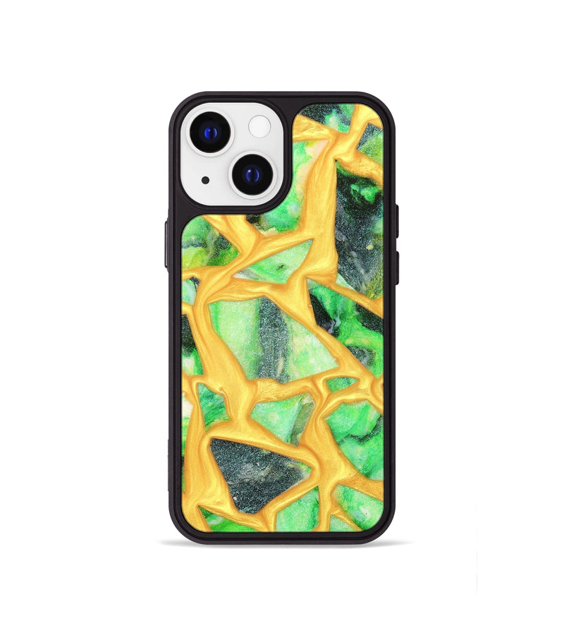 iPhone 13 mini ResinArt Phone Case - Josette (Stained Glass, 821777)