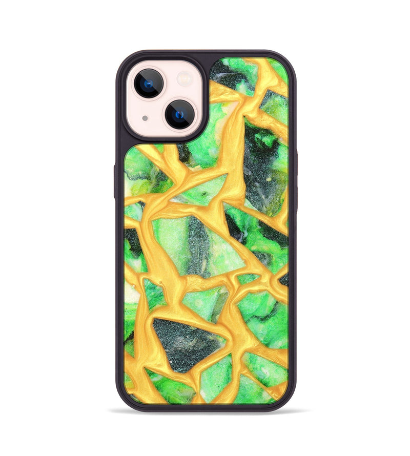 iPhone 14 ResinArt Phone Case - Josette (Stained Glass, 821777)