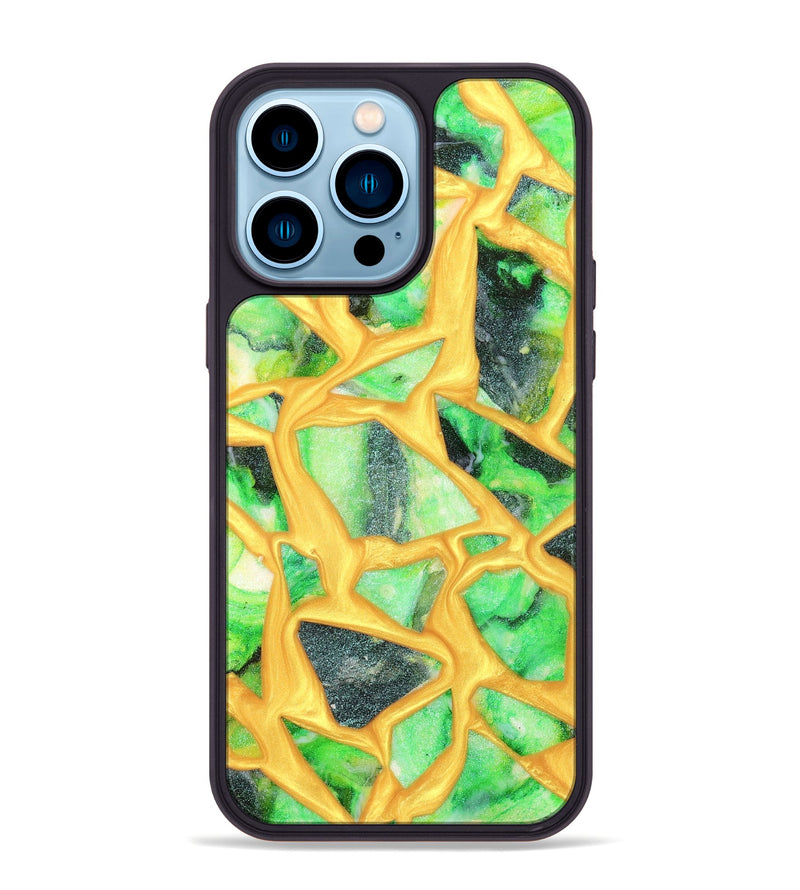 iPhone 14 Pro Max ResinArt Phone Case - Josette (Stained Glass, 821777)
