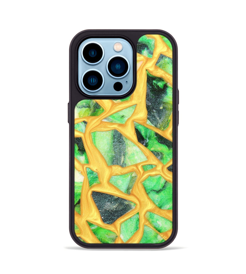 iPhone 14 Pro ResinArt Phone Case - Josette (Stained Glass, 821777)