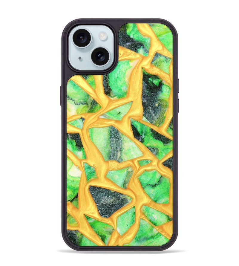 iPhone 15 Plus ResinArt Phone Case - Josette (Stained Glass, 821777)