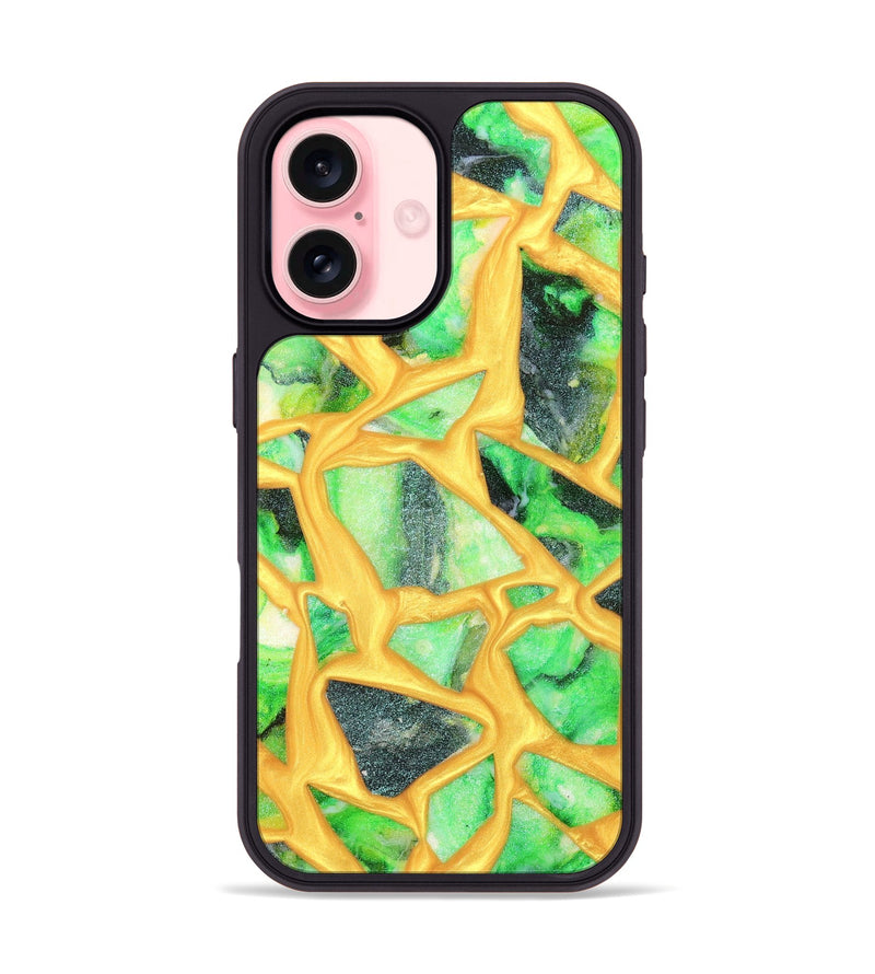 iPhone 16 ResinArt Phone Case - Josette (Stained Glass, 821777)