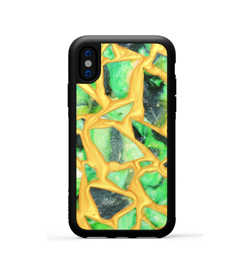 iPhone Xs ResinArt Phone Case - Josette (Stained Glass, 821777)