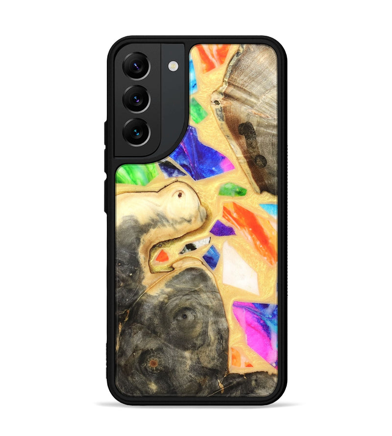Galaxy S22 Plus Wood Phone Case - Leanna (Stained Glass, 821778)