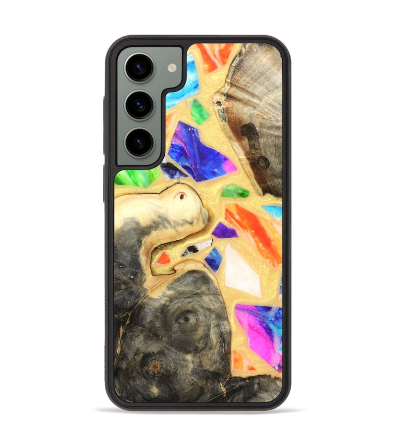 Galaxy S23 Plus Wood Phone Case - Leanna (Stained Glass, 821778)