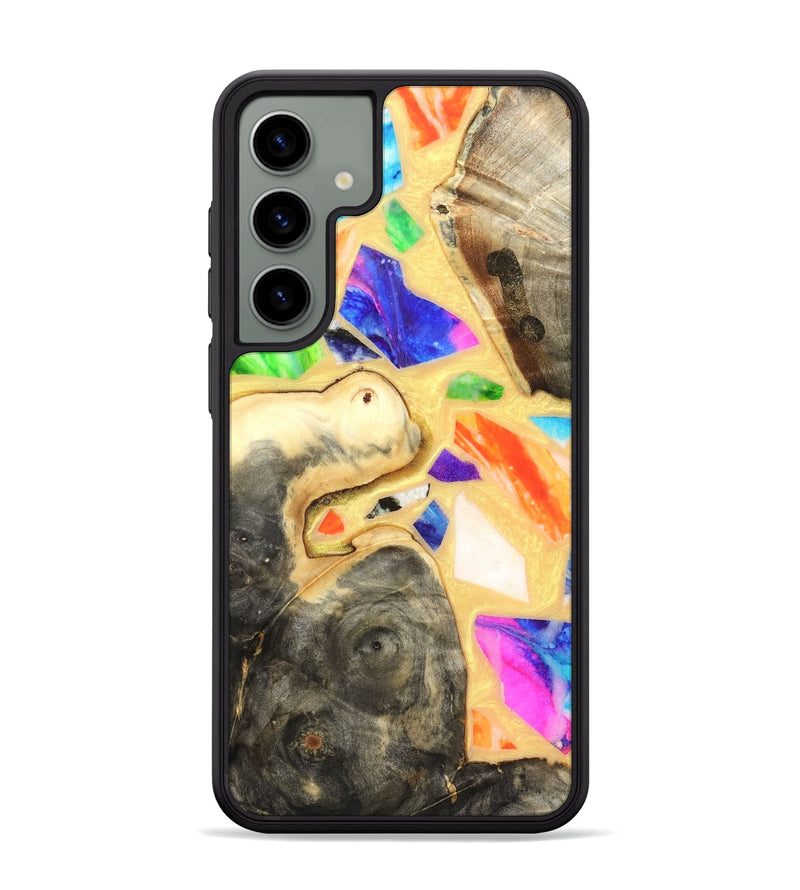 Galaxy S24 Plus Wood Phone Case - Leanna (Stained Glass, 821778)