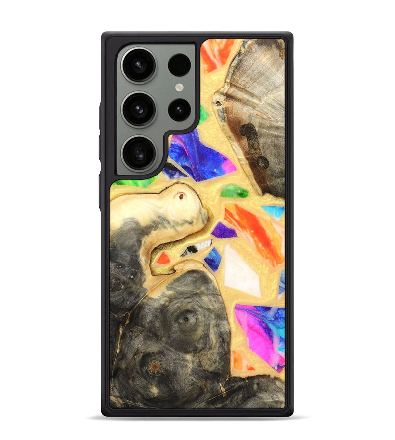 Galaxy S24 Ultra Wood Phone Case - Leanna (Stained Glass, 821778)