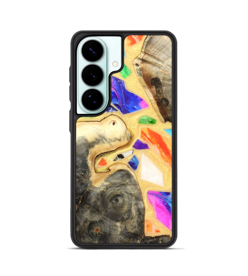 Galaxy S26 Wood Phone Case - Leanna (Stained Glass, 821778)