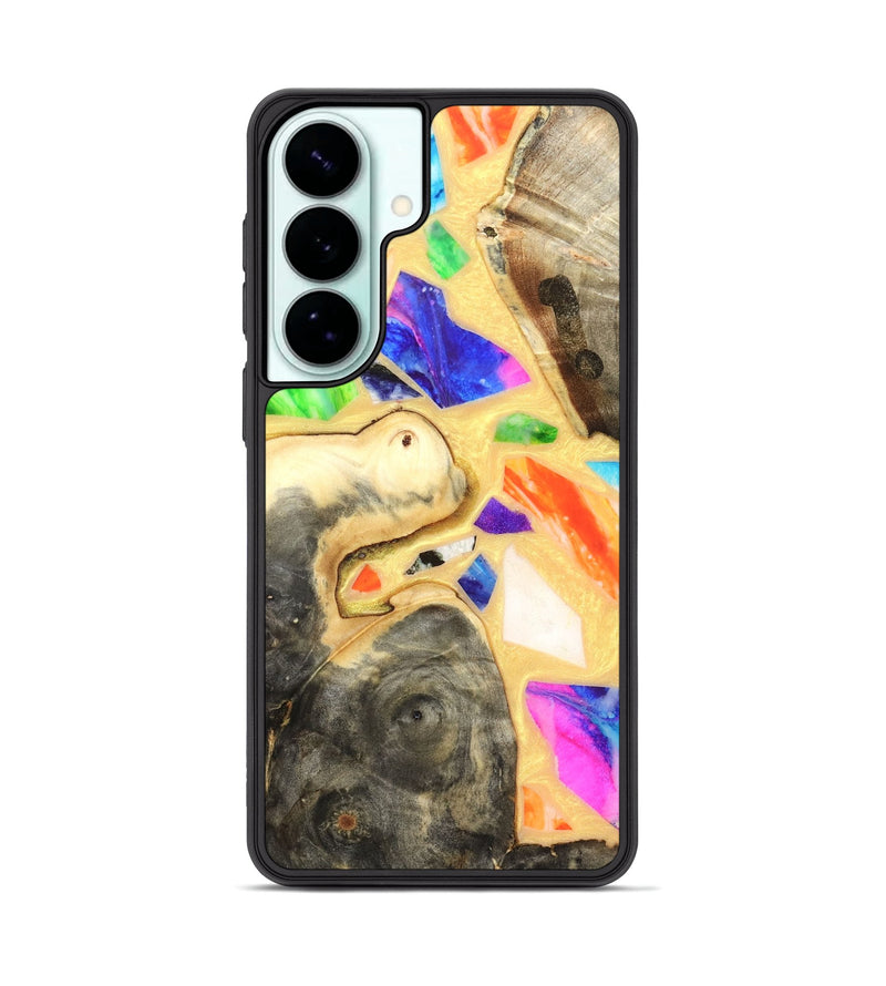 Galaxy S26 Plus Wood Phone Case - Leanna (Stained Glass, 821778)