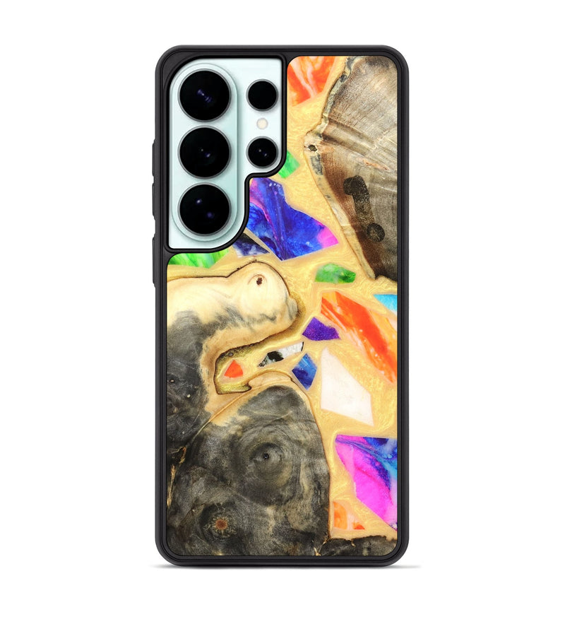Galaxy S26 Ultra Wood Phone Case - Leanna (Stained Glass, 821778)
