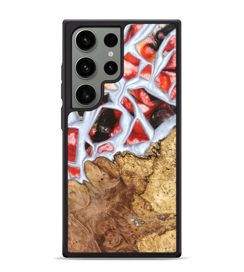 Galaxy S24 Ultra Wood Phone Case - Jerold (Stained Glass, 821781)