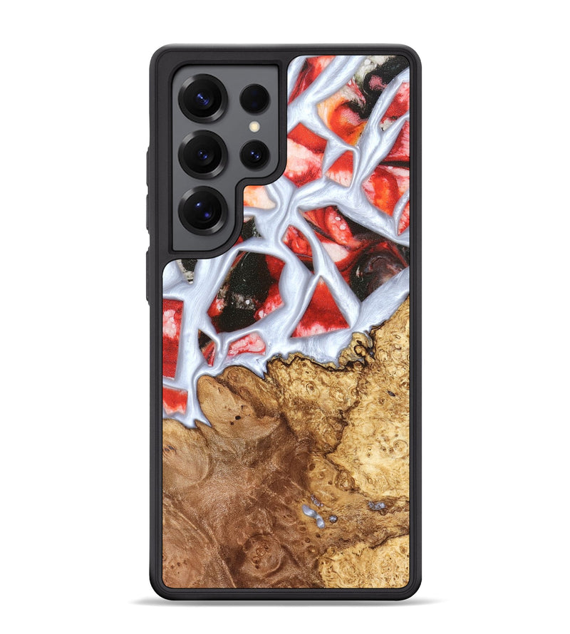 Galaxy S25 Ultra Wood Phone Case - Jerold (Stained Glass, 821781)