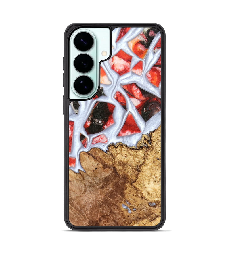 Galaxy S26 Plus Wood Phone Case - Jerold (Stained Glass, 821781)