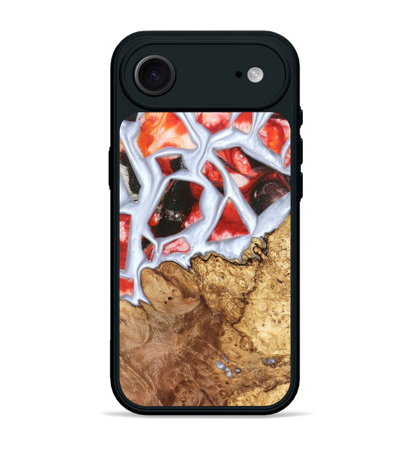 iPhone 17 Air Wood Phone Case - Jerold (Stained Glass, 821781)