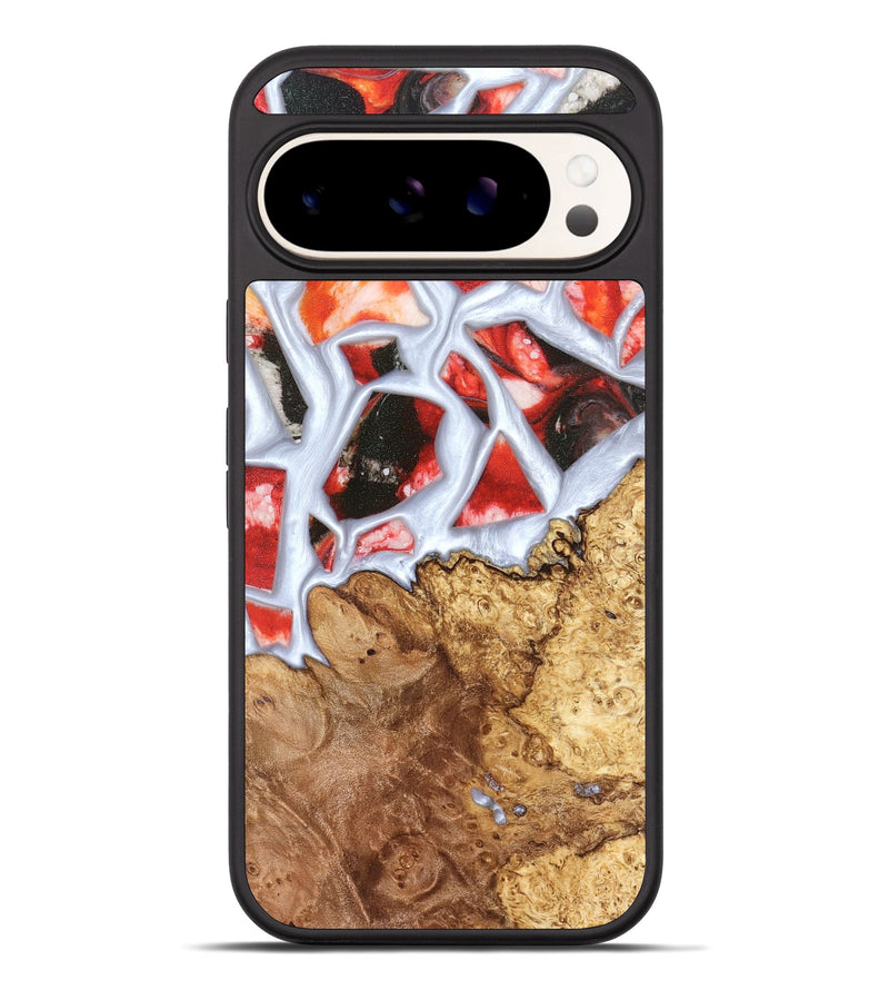 Pixel 10 Pro XL Wood Phone Case - Jerold (Stained Glass, 821781)