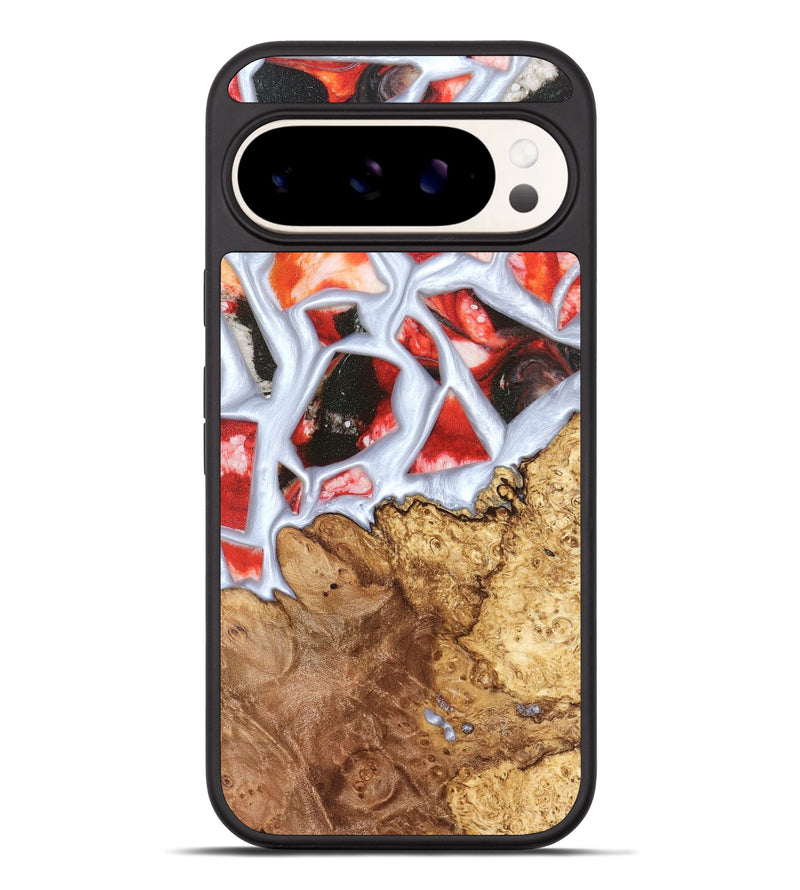 Pixel 9 Pro XL Wood Phone Case - Jerold (Stained Glass, 821781)