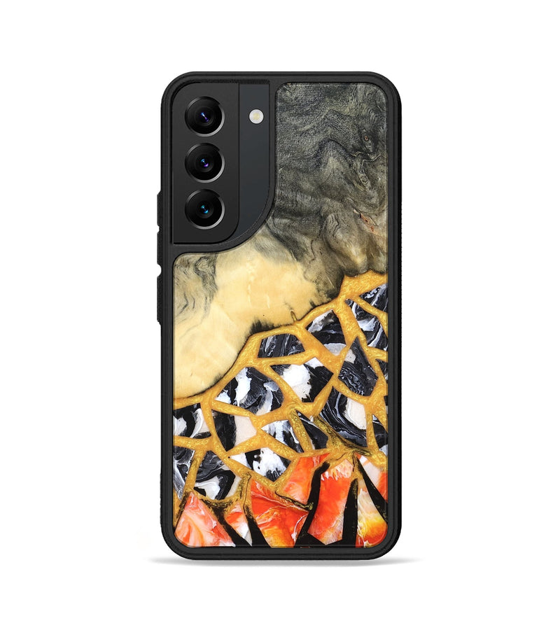 Galaxy S22 Wood Phone Case - Mathias (Stained Glass, 821783)