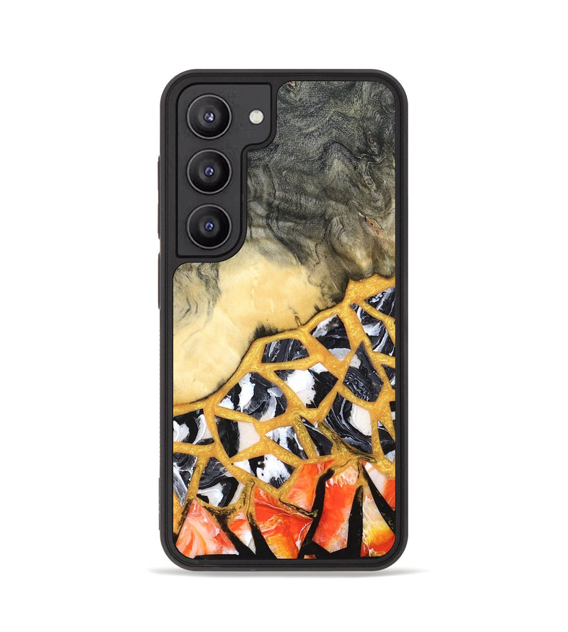 Galaxy S23 Wood Phone Case - Mathias (Stained Glass, 821783)