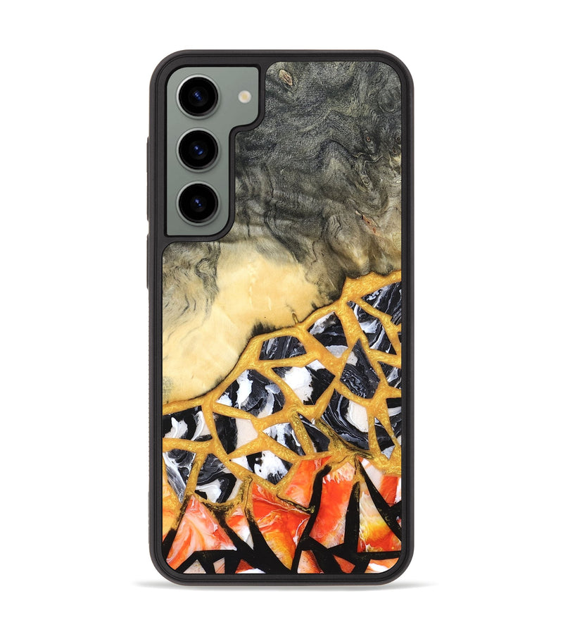 Galaxy S23 Plus Wood Phone Case - Mathias (Stained Glass, 821783)