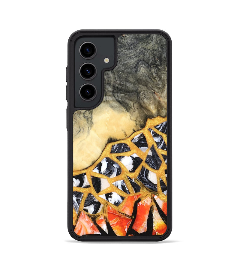 Galaxy S24 Wood Phone Case - Mathias (Stained Glass, 821783)