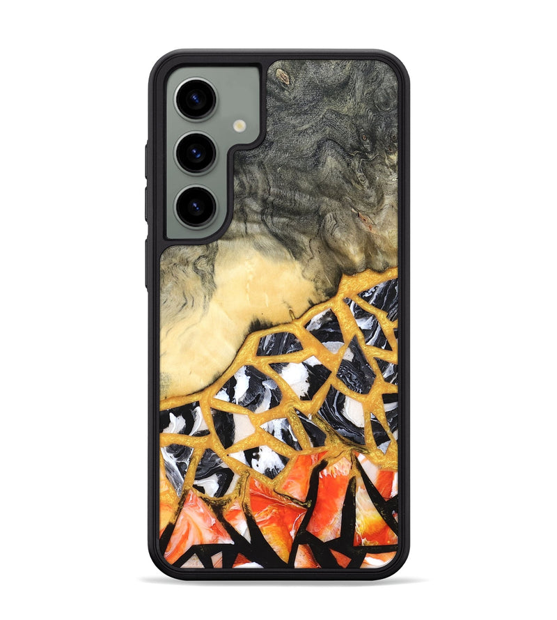 Galaxy S24 Plus Wood Phone Case - Mathias (Stained Glass, 821783)