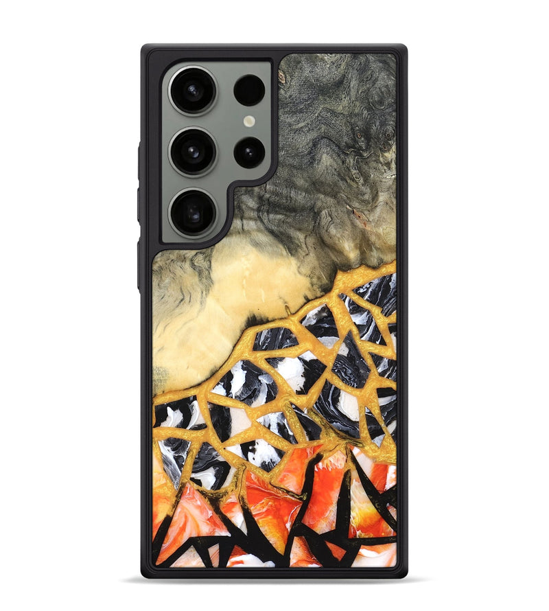 Galaxy S24 Ultra Wood Phone Case - Mathias (Stained Glass, 821783)