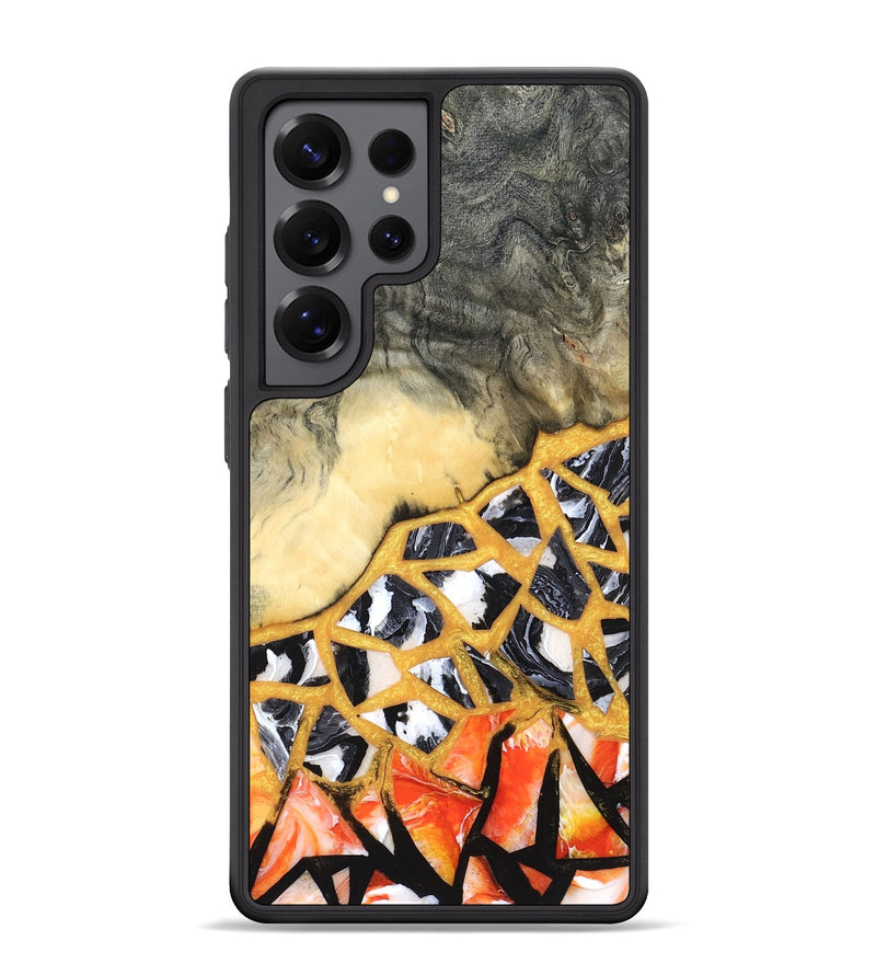 Galaxy S25 Ultra Wood Phone Case - Mathias (Stained Glass, 821783)