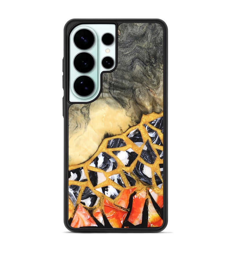 Galaxy S26 Ultra Wood Phone Case - Mathias (Stained Glass, 821783)