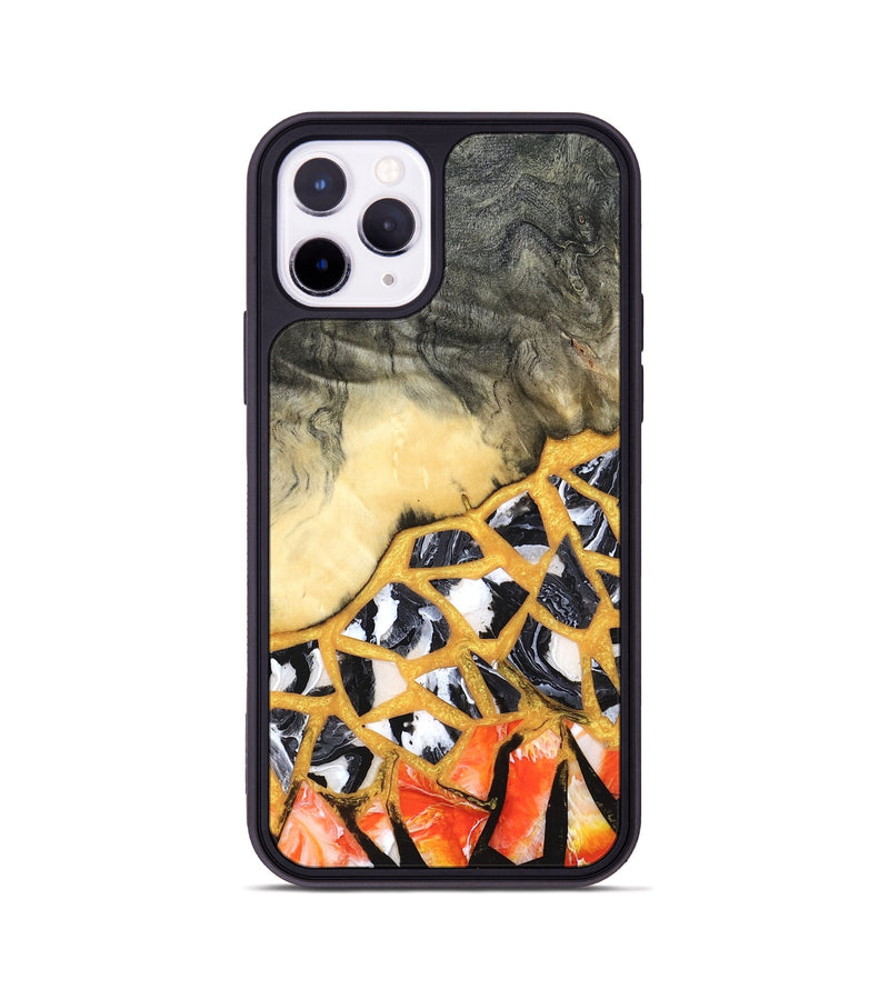iPhone 11 Pro Wood Phone Case - Mathias (Stained Glass, 821783)