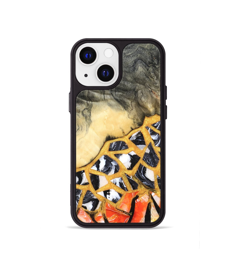 iPhone 13 mini Wood Phone Case - Mathias (Stained Glass, 821783)