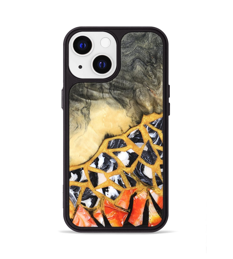 iPhone 13 Wood Phone Case - Mathias (Stained Glass, 821783)