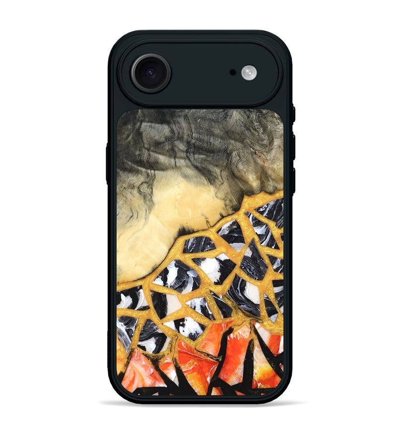 iPhone 17 Air Wood Phone Case - Mathias (Stained Glass, 821783)