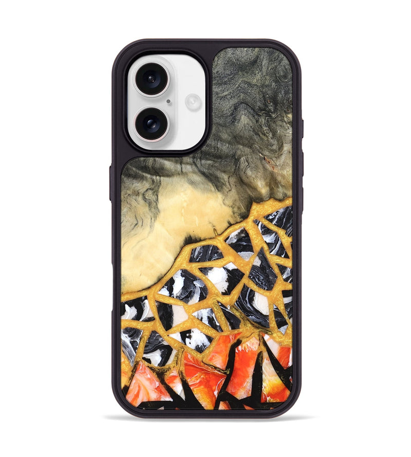 iPhone 17 Wood Phone Case - Mathias (Stained Glass, 821783)