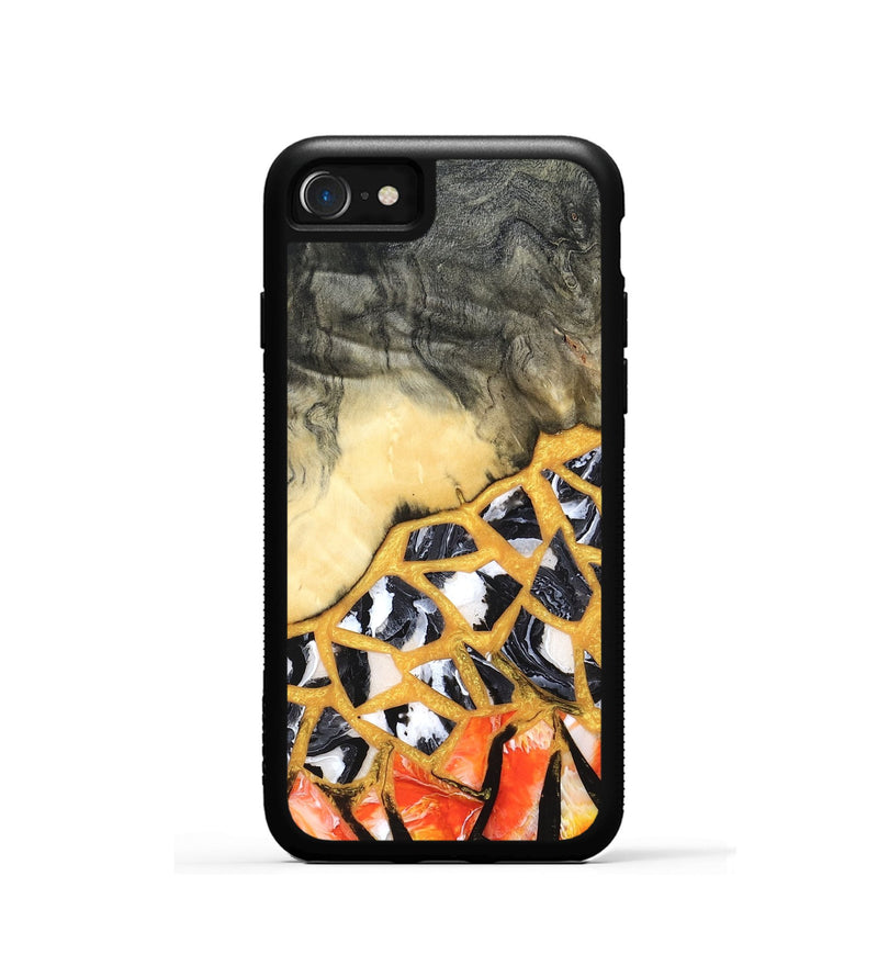 iPhone SE Wood Phone Case - Mathias (Stained Glass, 821783)
