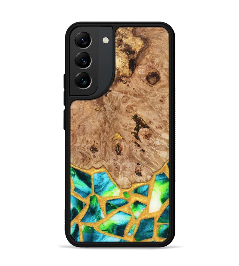 Galaxy S22 Plus Wood Phone Case - Ladonna (Stained Glass, 821784)