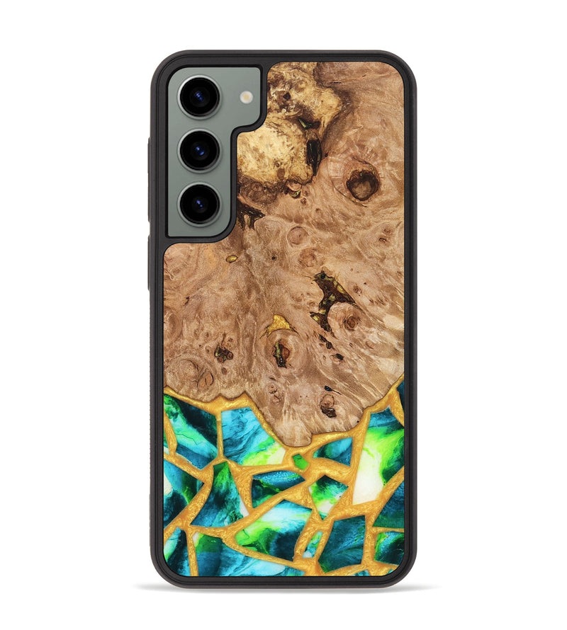 Galaxy S23 Plus Wood Phone Case - Ladonna (Stained Glass, 821784)
