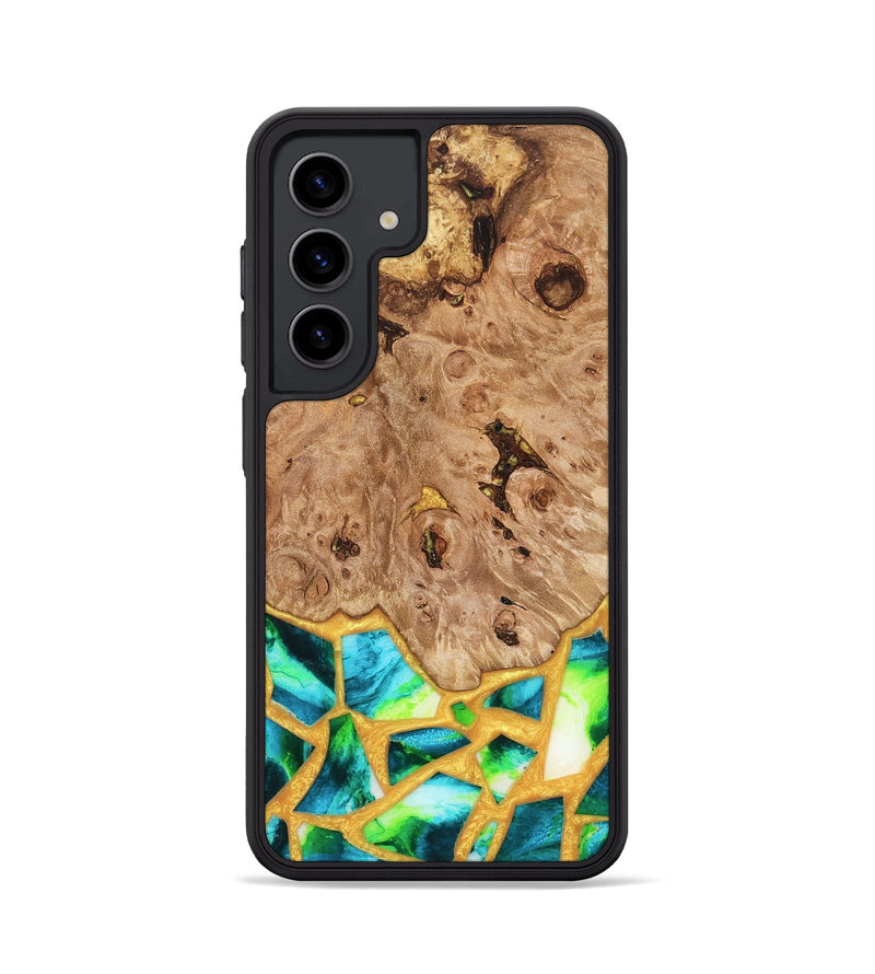 Galaxy S24 Wood Phone Case - Ladonna (Stained Glass, 821784)