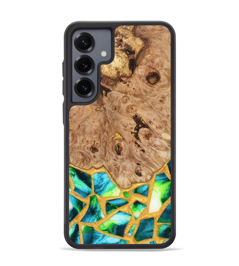 Galaxy S25 Plus Wood Phone Case - Ladonna (Stained Glass, 821784)
