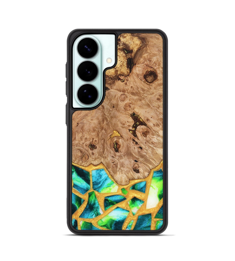 Galaxy S26 Wood Phone Case - Ladonna (Stained Glass, 821784)