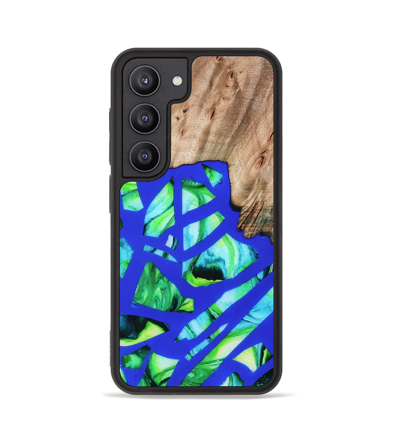 Galaxy S23 Wood Phone Case - Rowena (Stained Glass, 821789)